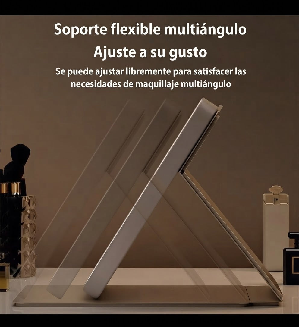 Espejo LED para Maquillaje — Iluminación Perfecta en Cualquier Momento